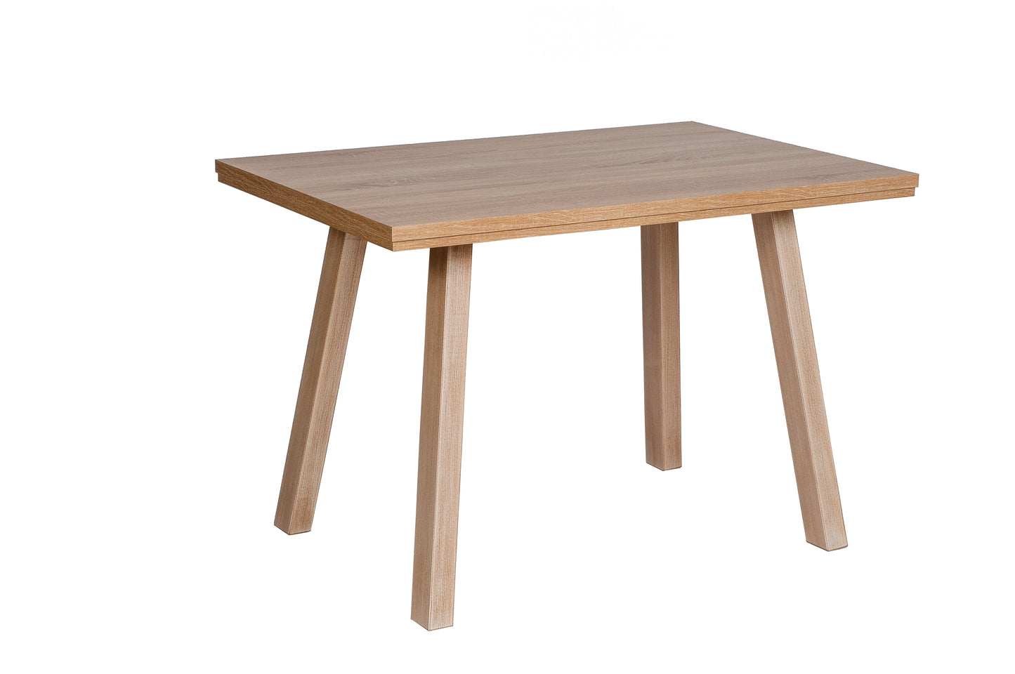 Esstisch 'Der Klassische', 4-Fuß Tisch, Füße Massivholz, 110x75 cm